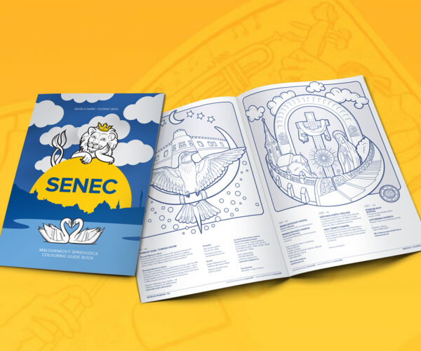Ilustrácie pre Maľovankový sprievodca – SENEC